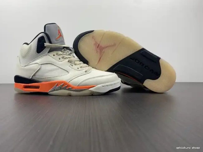 Rep Retro 5 DC1060-100 Jordan Orange Total 0501